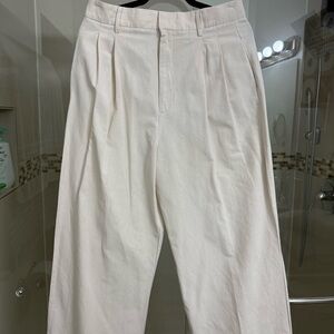 Zara Men's Light Cream Chinos
